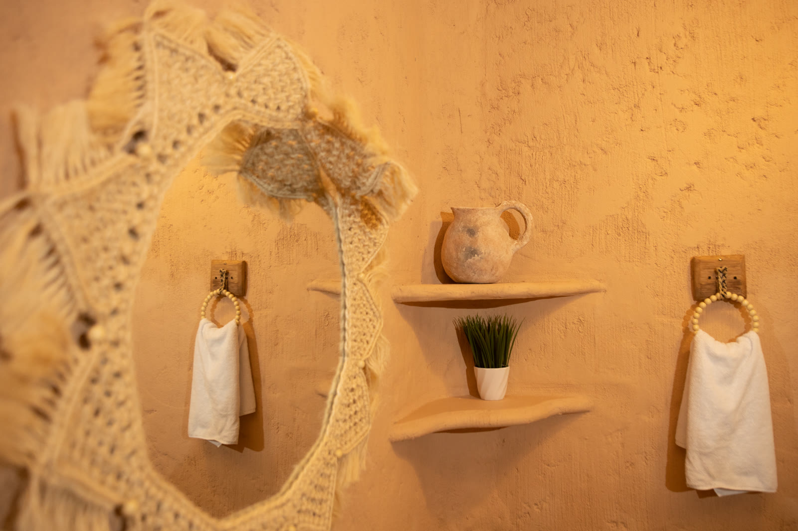 Baño — detalles artesanales